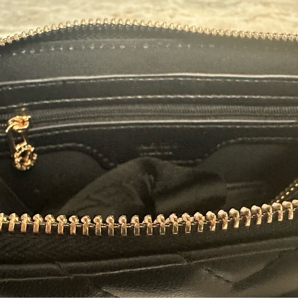 Valentino Orlandi Black Crossbody Camera Bag with Gold Details - Picture 5 of 8